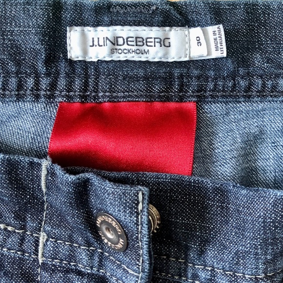 J. Lindeberg flare jeans with snap pockets Size:30 Vintage look Rare - Picture 12 of 13